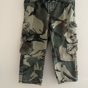 Wrangler Kids Camouflage Cargo Pants